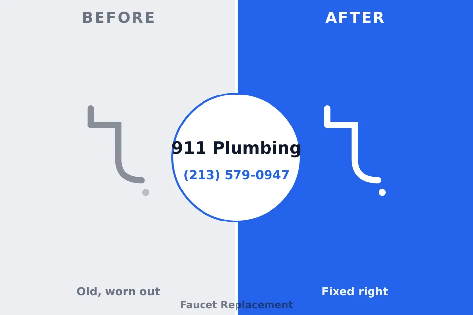 Before and after: plumbing repair Tome, NM